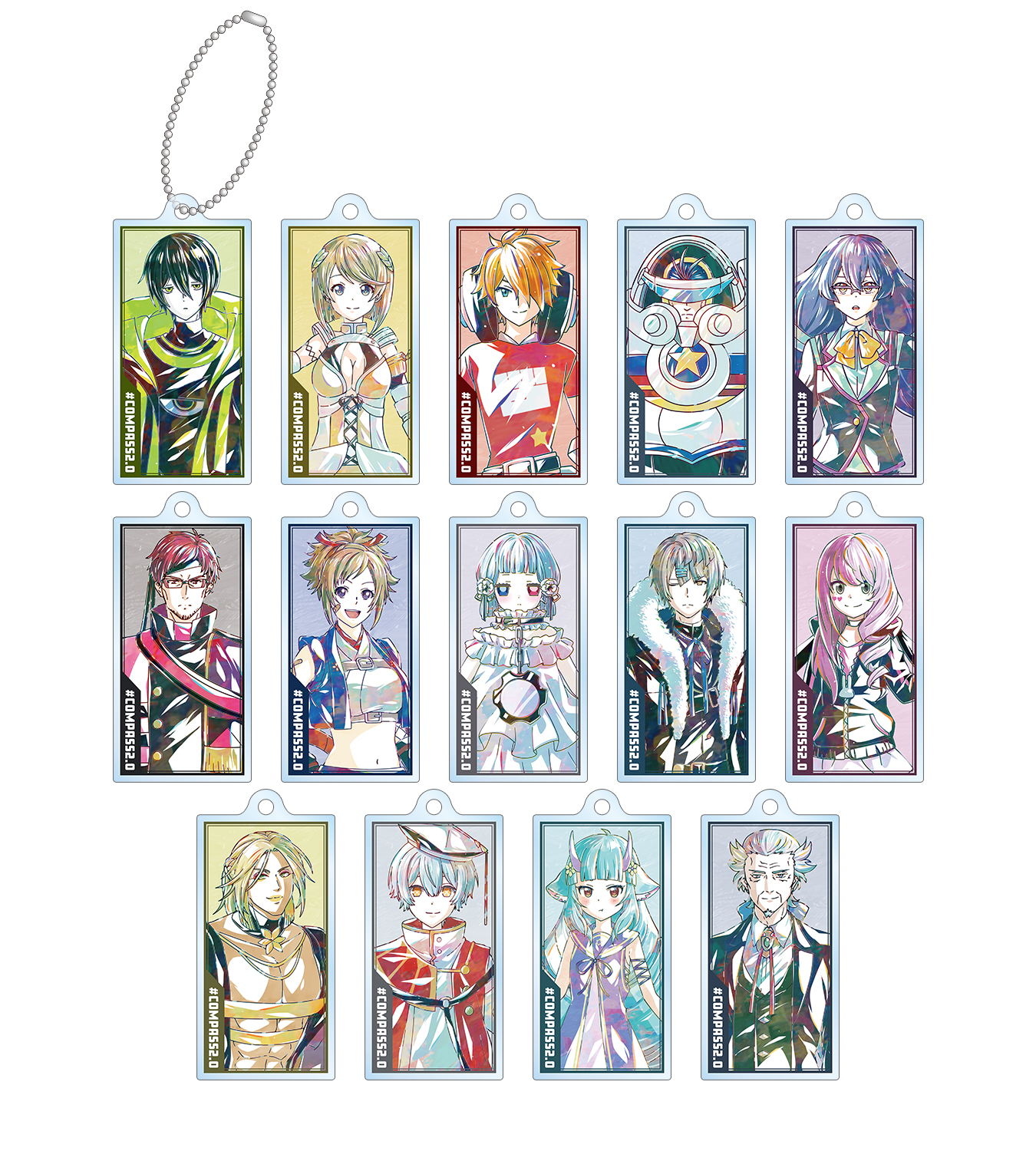 トレーディング Ani-Art アクリルキーホルダー ver.A／ver.B- GOODS