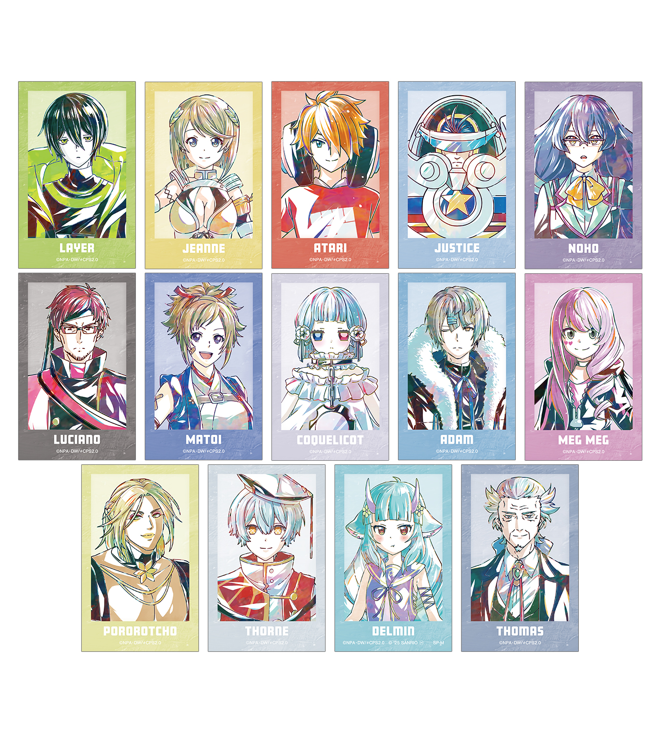 トレーディング Ani-Art インスタントカメラ風イラストカード ver.A